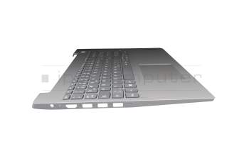 6Z.NDRSN.00G original Lenovo clavier incl. topcase DE (allemand) gris/argent