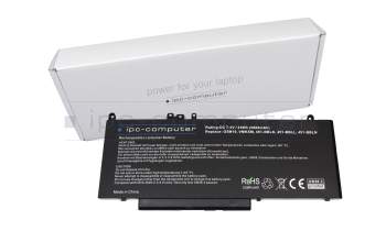 IPC-Computer batterie 43Wh compatible avec Dell Latitude 15 (3550) DDR5