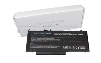IPC-Computer batterie compatible avec Dell 0PF59Y à 43Wh