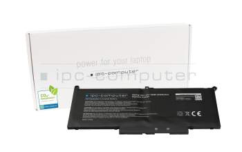 IPC-Computer batterie 62Wh compatible avec Dell Latitude 12 (7290)