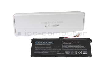 IPC-Computer batterie 7,6V (Typ AP16M5J) compatible avec Acer KT.00205.007 à 40Wh
