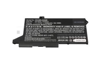 IPC-Computer batterie 38Wh (11,4V 3-cellules) compatible avec Dell Precision 15 (3560)