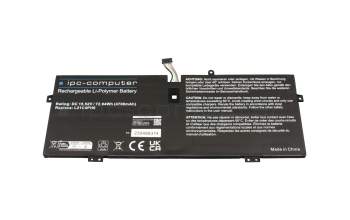 IPC-Computer batterie compatible avec Lenovo L21B4PH0 à 72,9Wh