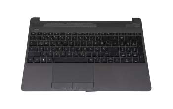 71NHH732011 original HP clavier incl. topcase DE (allemand) noir/gris