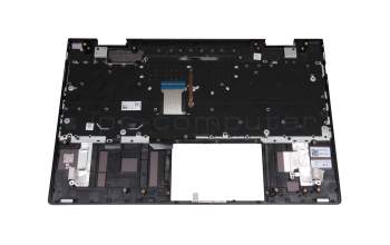 71NII332013 original HP clavier incl. topcase DE (allemand) noir/noir avec rétro-éclairage (Nightfall Black)