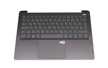 71NJU138099 original Compal clavier incl. topcase DE (allemand) gris/gris avec rétro-éclairage