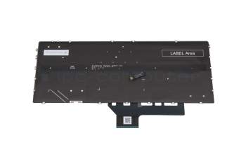 71NLI132039 original HP clavier DE (allemand) noir/noir avec rétro-éclairage