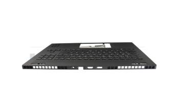 71NM2F32032 original HP clavier incl. topcase DE (allemand) noir/noir avec rétro-éclairage