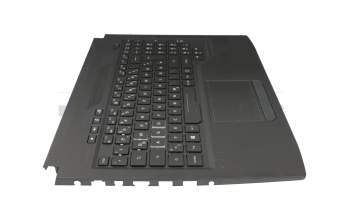 772-017C6-5281 original Asus clavier incl. topcase DE (allemand) noir/noir avec rétro-éclairage