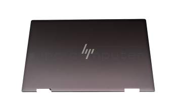 7H2290 original HP couvercle d\'écran 39,6cm (15,6 pouces) noir Couleur : Shadow Black