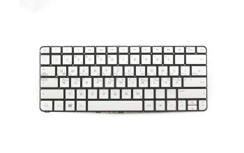 806500-041 original HP clavier DE (allemand) argent avec rétro-éclairage