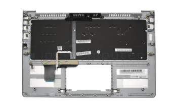 821-00137-00A original Asus clavier incl. topcase US (anglais) noir/argent avec rétro-éclairage