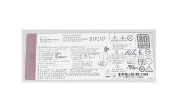 866730-001 original HP alimentation du Serveur 800 watts