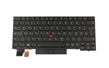 8B60029 original Lenovo clavier DE (allemand) noir/noir avec rétro-éclairage et mouse stick