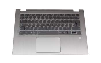 8SSN20Q40750 original Lenovo clavier incl. topcase SP (espagnol) gris/argent avec rétro-éclairage