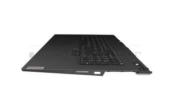 8SST60R45354 original Lenovo clavier incl. topcase DE (allemand) noir/noir avec rétro-éclairage