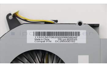 Lenovo A540 Sunon Fan pour Lenovo IdeaCentre A740 (F0AM)