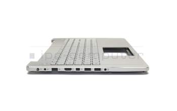 90NB00K1-R31GE0 original Asus clavier incl. topcase DE (allemand) argent/argent avec rétro-éclairage