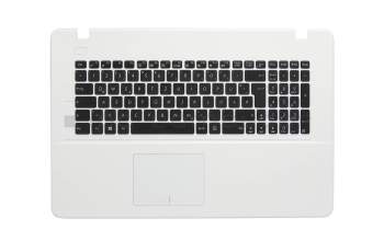 90NB08D2-R31GE0 original Asus clavier incl. topcase DE (allemand) noir/blanc