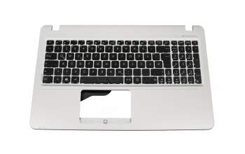 90NB0B01-R30490 original Asus clavier incl. topcase DE (allemand) noir/argent