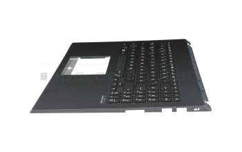 90NB0NL1-R31GE0 original Asus clavier incl. topcase DE (allemand) noir/anthracite avec rétro-éclairage