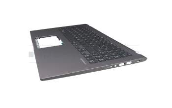 90NB0P52-R32GE0 original Asus clavier incl. topcase DE (allemand) noir/gris avec rétro-éclairage