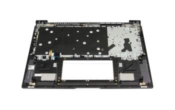 90NB1081-R31GE0 original Asus clavier incl. topcase DE (allemand) noir/gris avec rétro-éclairage