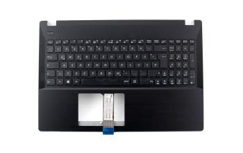 90NX0051-R31GE0 original Asus clavier incl. topcase DE (allemand) noir/noir