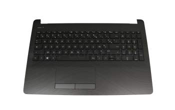 925010051 original HP clavier incl. topcase FR (français) noir/noir