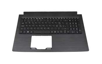 92704E40K201 original Acer clavier incl. topcase CH (suisse) noir/noir