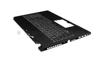 957-16K62E-C07 original MSI clavier incl. topcase DE (allemand) noir/noir avec rétro-éclairage