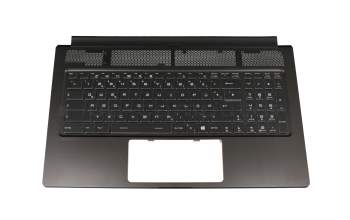 957-17G11E-C24 original MSI clavier incl. topcase DE (allemand) noir/noir