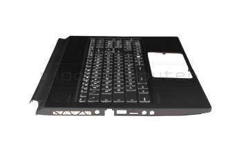 957-17G11E-C24 original MSI clavier incl. topcase DE (allemand) noir/noir