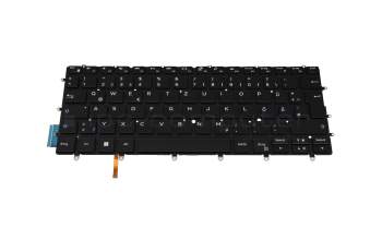 9NY07 original Dell clavier DE (allemand) noir avec rétro-éclairage
