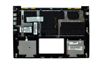 9Z.N8JBU.60G original Asus clavier incl. topcase DE (allemand) noir/argent avec rétro-éclairage