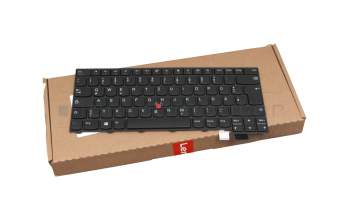 9Z.NCJSQ.60G original Lenovo clavier DE (allemand) noir/noir abattue avec mouse stick