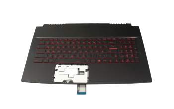 9Z.NCXBN.10D original MSI clavier incl. topcase DE (allemand) noir/rouge/noir avec rétro-éclairage