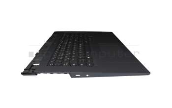 9Z.NHMBN.E0G original Lenovo clavier incl. topcase DE (allemand) noir/bleu avec rétro-éclairage