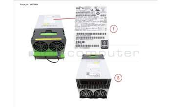 Fujitsu PSU 2.880W PLATINUM REV. AB pour Fujitsu Primergy BX900 S2