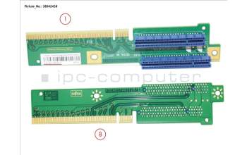 Fujitsu PCIE_1URSR_X16_2X8 pour Fujitsu Primergy RX2530 M2