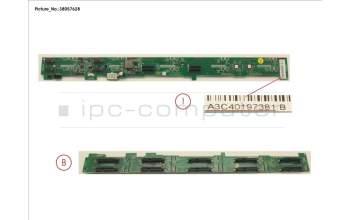 Fujitsu S30PCI_1U_10X25HDD pour Fujitsu Primergy RX2530 M4