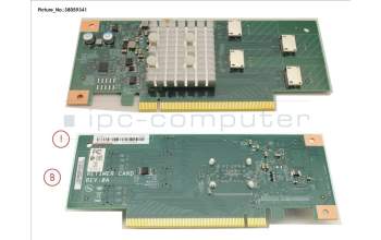 Fujitsu PCIE_RETIMER_4X4 pour Fujitsu Primergy RX2540 M4