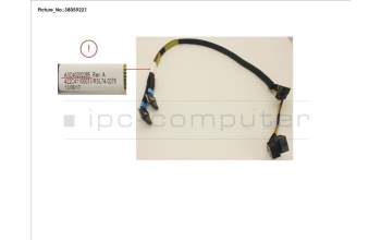 Fujitsu MINI SAS HDD CABLE pour Fujitsu Primergy RX4770 M4