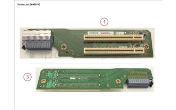 Fujitsu RISER (L/R) - TOP pour Fujitsu Primergy RX4770 M4