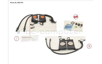 Fujitsu LC KIT FOR D 2/2 Rear pour Fujitsu Primergy CX2570 M5