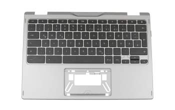 ACM16L16D0 original Acer clavier incl. topcase DE (allemand) noir/gris