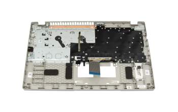 ACM16P6/6D0 original Acer clavier incl. topcase DE (allemand) noir/gris avec rétro-éclairage