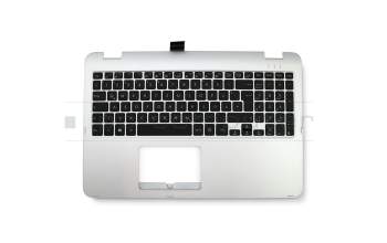 AEBKAG00010 original Quanta clavier incl. topcase DE (allemand) noir/argent