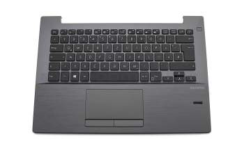 AENJ9G01010 original Quanta clavier incl. topcase DE (allemand) noir/gris