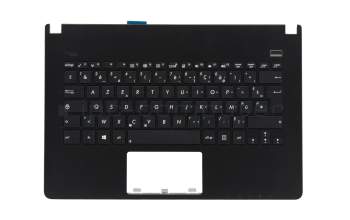 AEXJ6F01010 original Quanta clavier incl. topcase FR (français) noir/noir